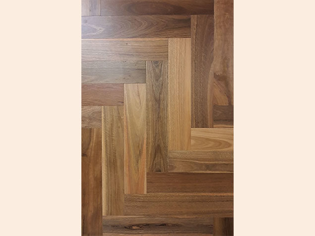 Spotted Gum Parquetry Flooring - Engineered Pre-Finished