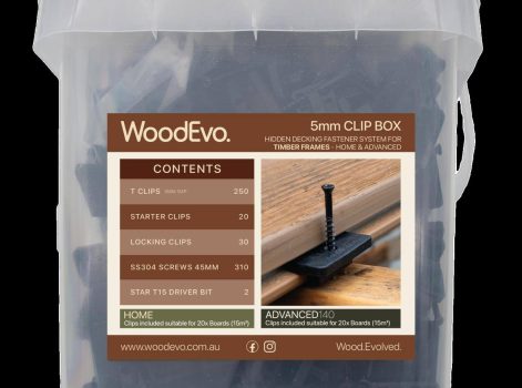 5mm Clip Boxes Timber