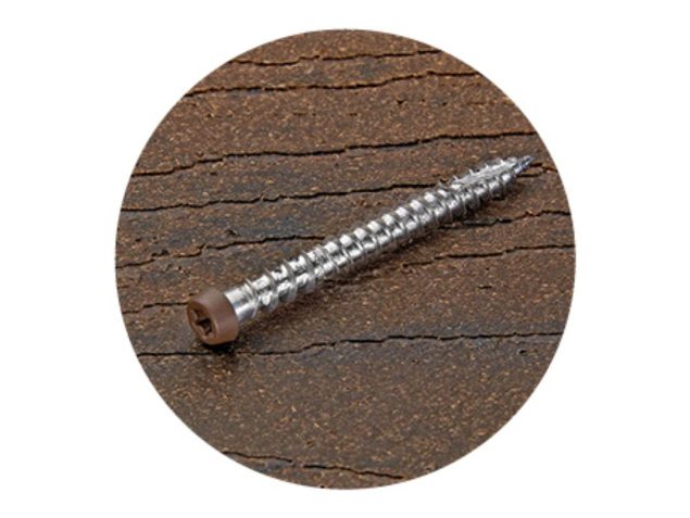 Timber Screw Koko Brown